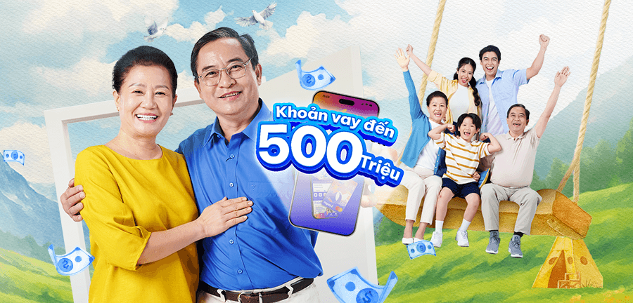 Tuổi hưu tự chủ, vay đến 500 triệu cùng Vikki